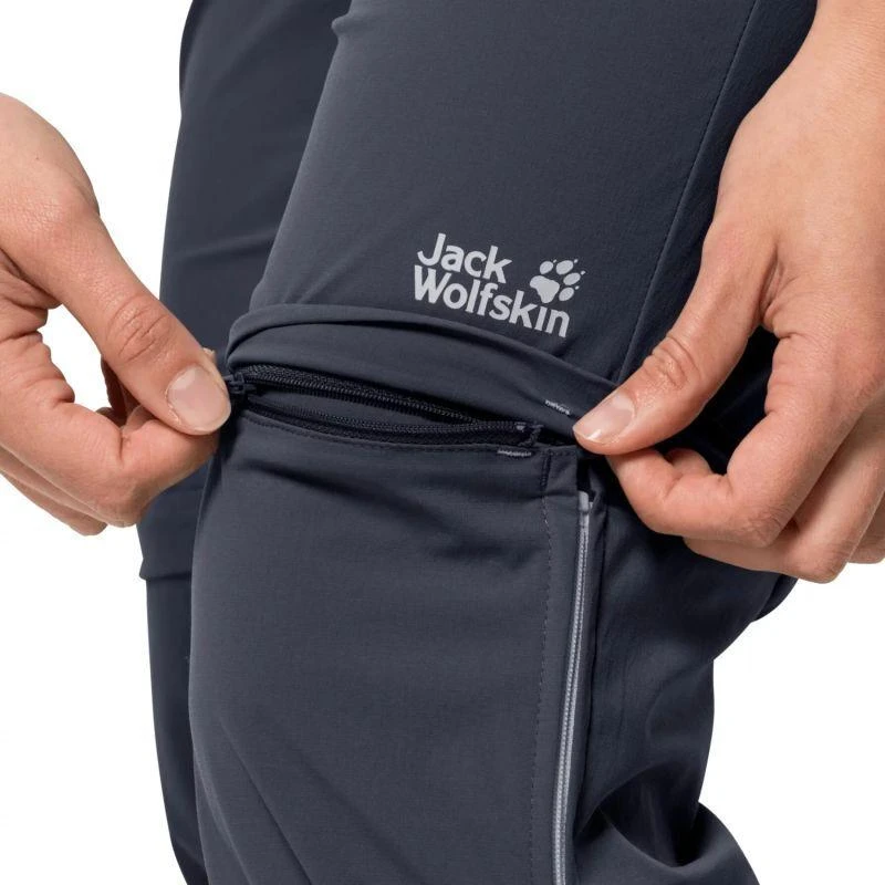 Jack Wolfskin Overland Zip Away kelnės moterims W 1506133-1388