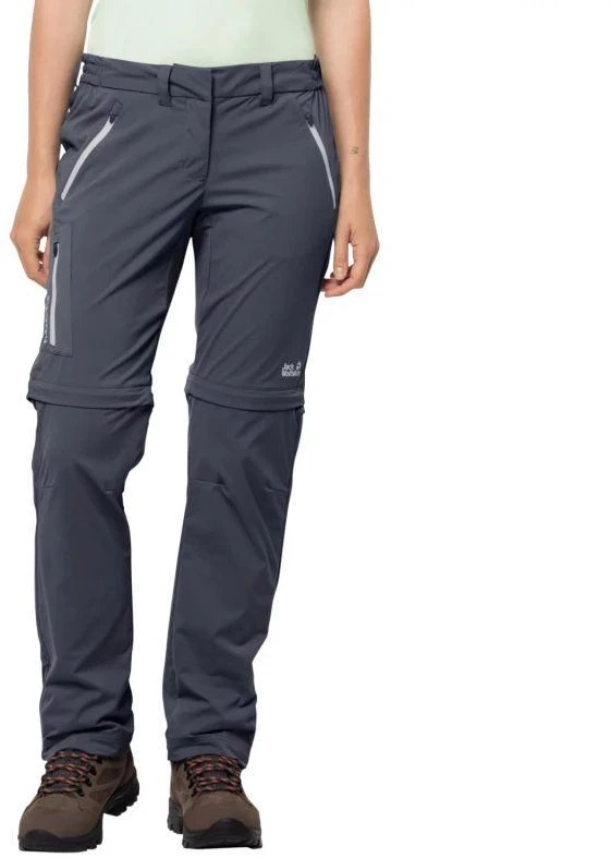 Jack Wolfskin Overland Zip Away kelnės moterims W 1506133-1388