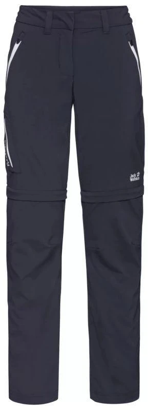 Jack Wolfskin Overland Zip Away kelnės moterims W 1506133-1388