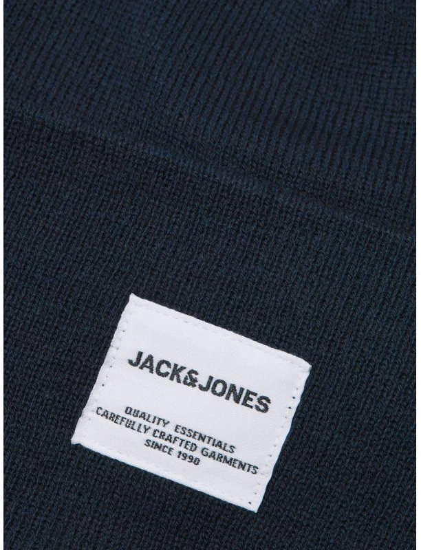 Jack & Jones Jack&Jones JACLONG megzta kepurė 12150627 tamsiai mėlynos