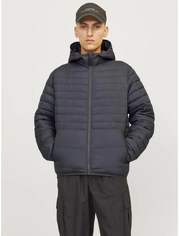 Jack&Jones Jjestate Packable Puffer Hood Noos M 12256983ASPHALT