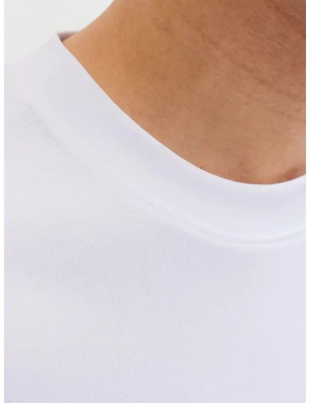 Jack&Jones marškinėliai JJEBARRON TEE SS O-NECK NOOS 12298906 balti