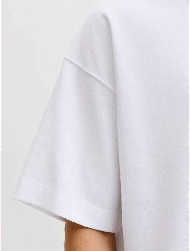 Jack&Jones marškinėliai JJEBARRON TEE SS O-NECK NOOS 12298906 balti