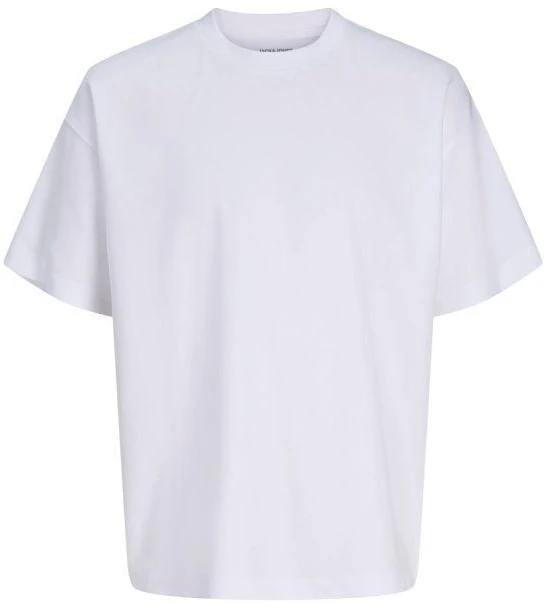 Jack&Jones marškinėliai JJEBARRON TEE SS O-NECK NOOS 12298906 balti