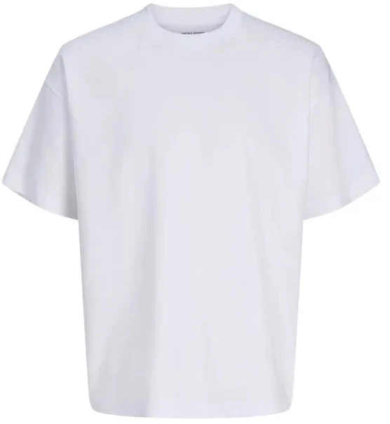 Jack&Jones marškinėliai JJEBARRON TEE SS O-NECK NOOS 12298906 balti