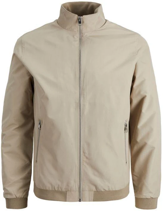 Jack&Jones striukė bomberis JJERUSH HARRINGTON BOMBER NOOS 12204277 CROCKERY