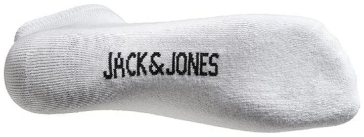Jack&Jones unisex kojinės, 12 vnt., 12260511 BLK/WHT