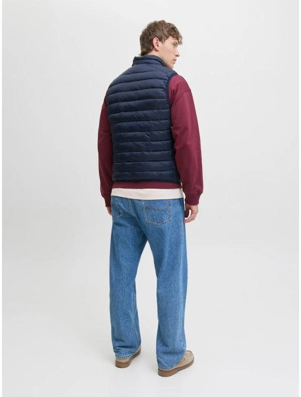 Jack&Jones vyriška liemenė JJEBRADLEY LIGHT BODYWARMER COLLAR NOO 12280973 SKY CAPTAIN