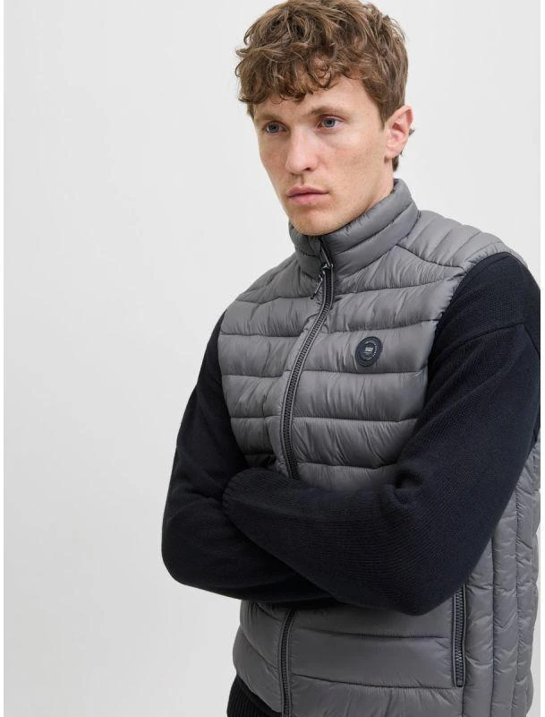 Jack&Jones vyriška liemenė JJEBRADLEY LIGHT BODYWARMER COLLAR NOO 12280973 CASTLEROCK