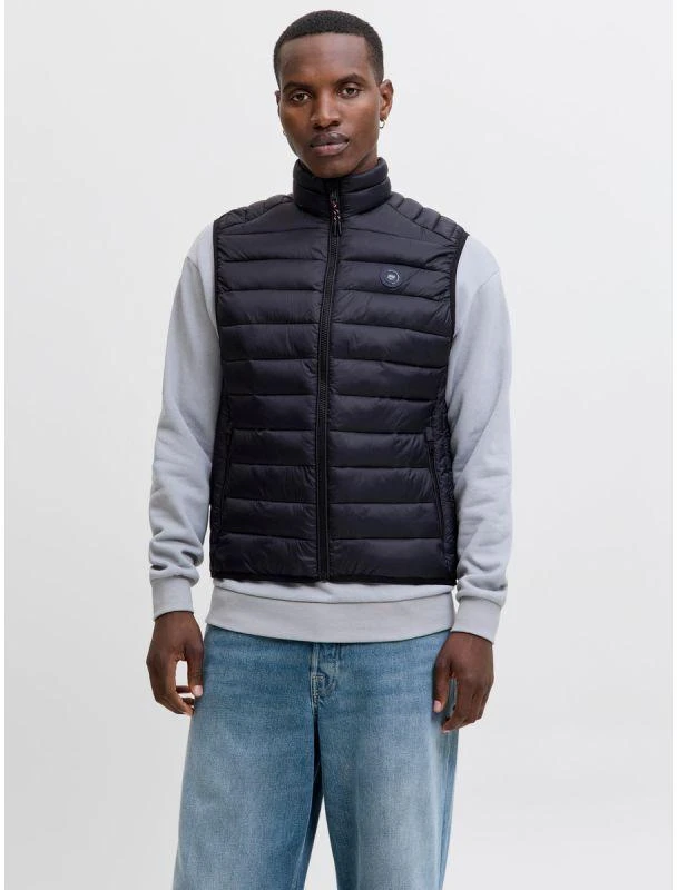 Jack&Jones vyriška liemenė JJEBRADLEY LIGHT BODYWARMER COLLAR NOO 12280973 JUODA