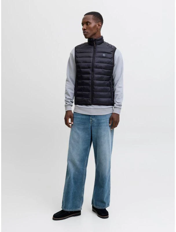 Jack&Jones vyriška liemenė JJEBRADLEY LIGHT BODYWARMER COLLAR NOO 12280973 JUODA