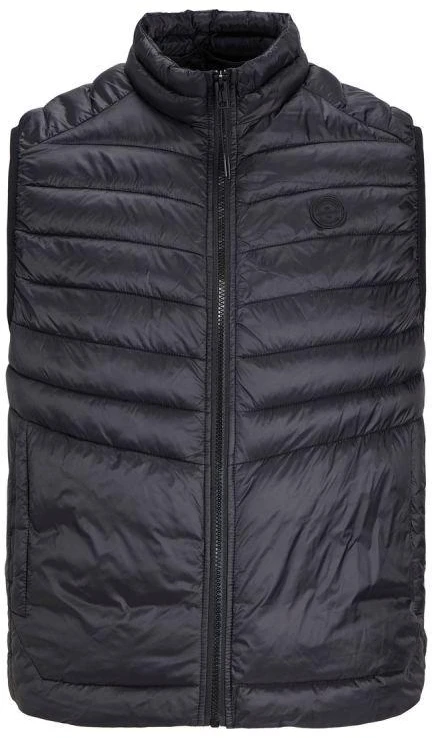 Jack&Jones vyriška liemenė JJESPRINT BODYWARMER COLLAR NOOS 12258457 JUODA/VIENOS SPALVOS