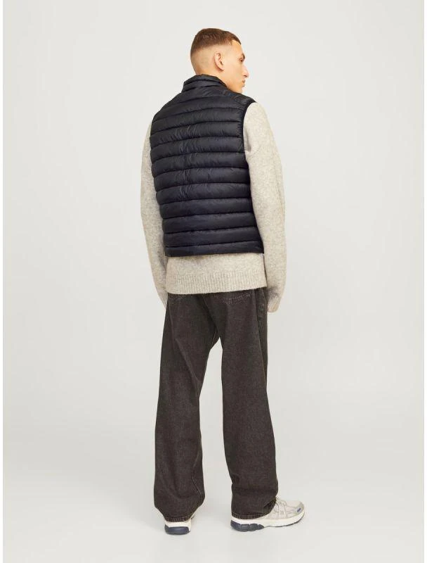 Jack&Jones vyriška liemenė JJESPRINT BODYWARMER COLLAR NOOS 12258457 JUODA/VIENOS SPALVOS