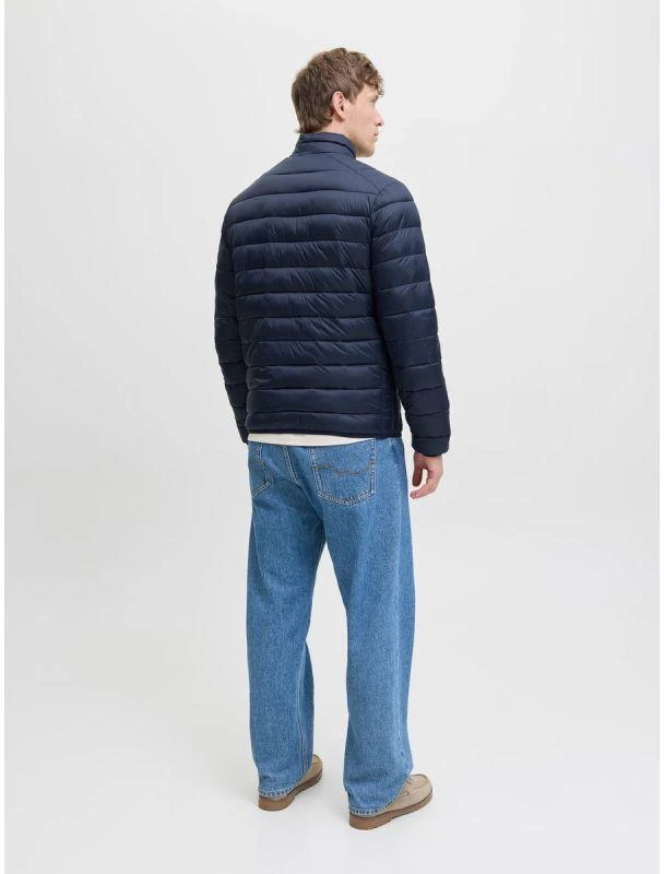 Jack&Jones vyriška pūkinė striukė JJEBRADLEY LIGHT PUFFER COLLAR NOOS 12280971 SKY CAPTIN