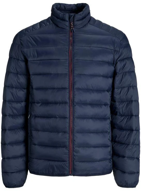Jack&Jones vyriška pūkinė striukė JJEBRADLEY LIGHT PUFFER COLLAR NOOS 12280971 SKY CAPTIN