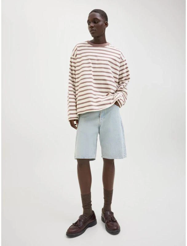 Jack&Jones Vyriški džinsiniai šortai JJIALEX JJORIGINAL SHORTS CB 307 SN 12259783 MĖLYNAS DŽINSAS