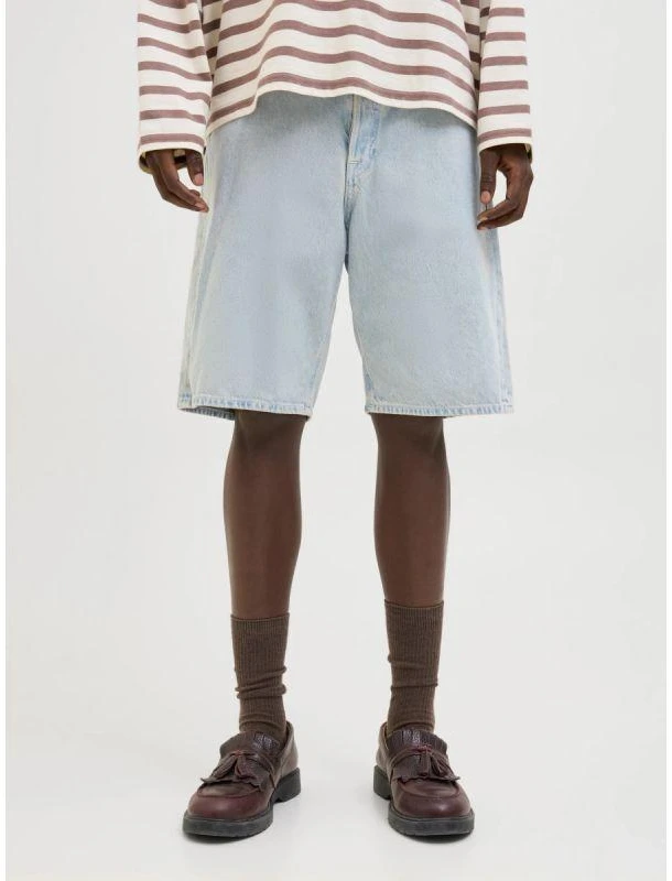 Jack&Jones Vyriški džinsiniai šortai JJIALEX JJORIGINAL SHORTS CB 307 SN 12259783 MĖLYNAS DŽINSAS