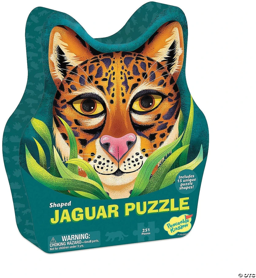 Jaguaro formos dėlionė su unikaliomis detalėmis (251 detalė)