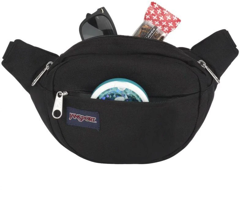 Jansport Fifth Avenue Juosmens krepšys EK0A5BDUX86, juodas, universalus dydis.