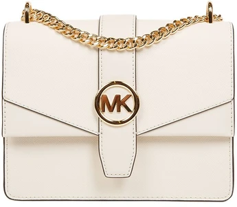 Jasnokremowa skórzana listonoszka Michael Kors 35S5GGRC1L