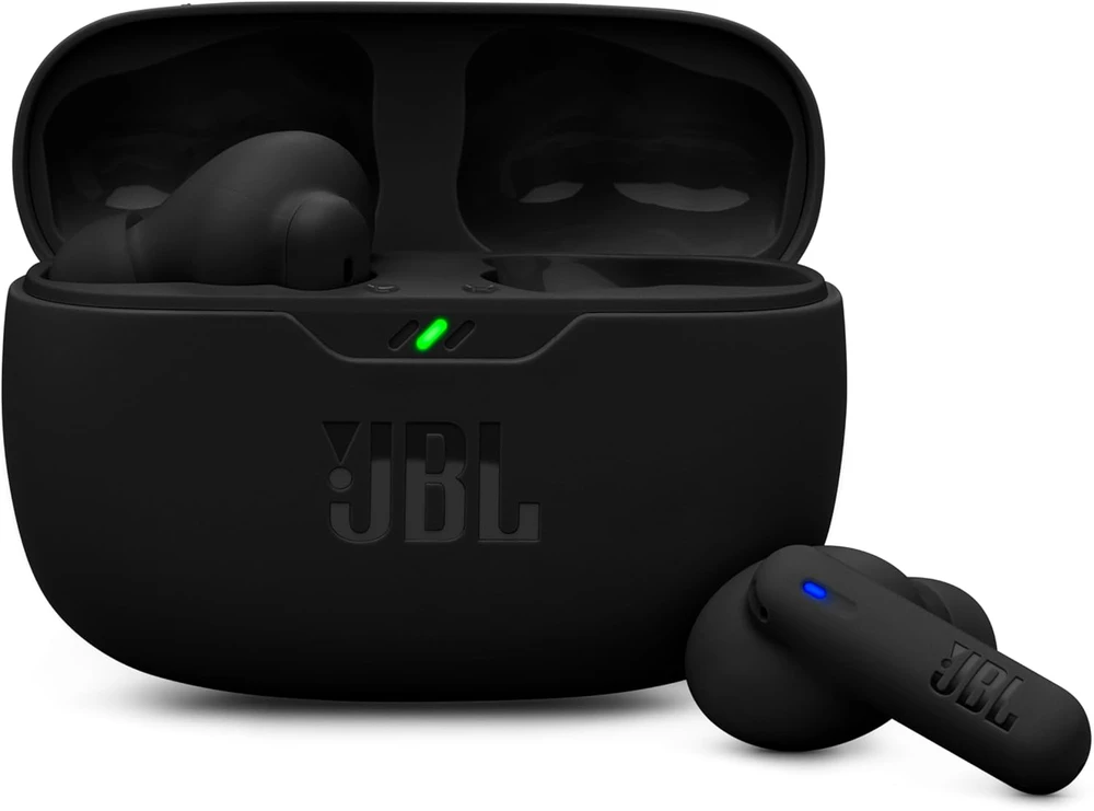 JBL belaidės į ausis įdedamos Bluetooth ausinės su ANC, 40 val. JBLWBEAM2BLK