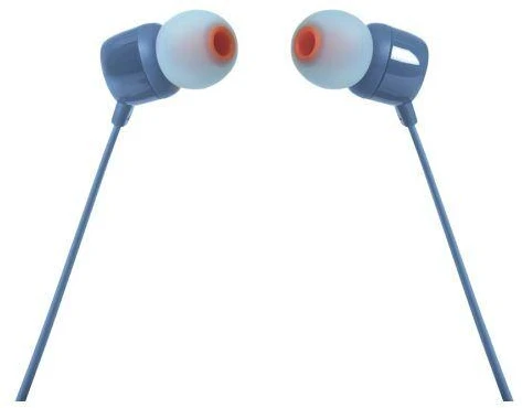 JBL T110 mėlynos ausinės