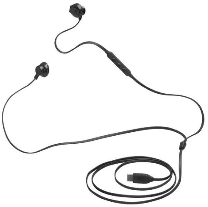 JBL Tune 305C susinės, USB Type-C Juodos
