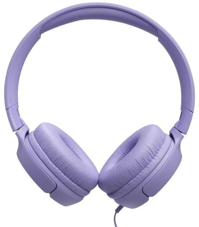 Ausinės JBL T520C USB-C, Violetinės