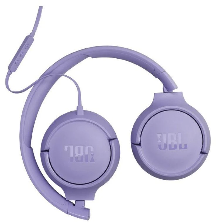 Ausinės JBL T520C USB-C, Violetinės