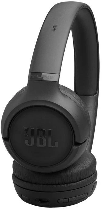 JBL TUNE530BTBLK ant ausų dedamos „Bluetooth“ ausinės, juodos