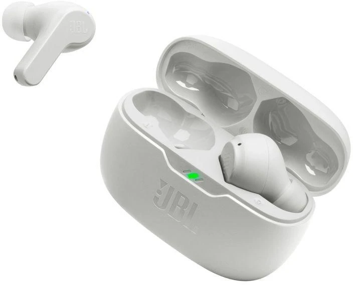 Belaidės Ausinės JBL Wave Beam, Baltos