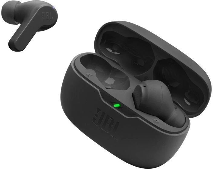 Belaidės Ausinės JBL Wave Beam, Juodos