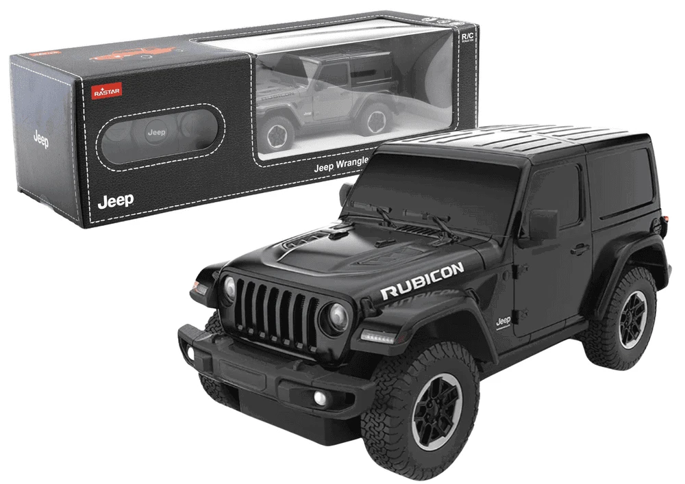 Rastar Nuotoliniu būdu valdomas JEEP Wrangler JL Rubicon modelis