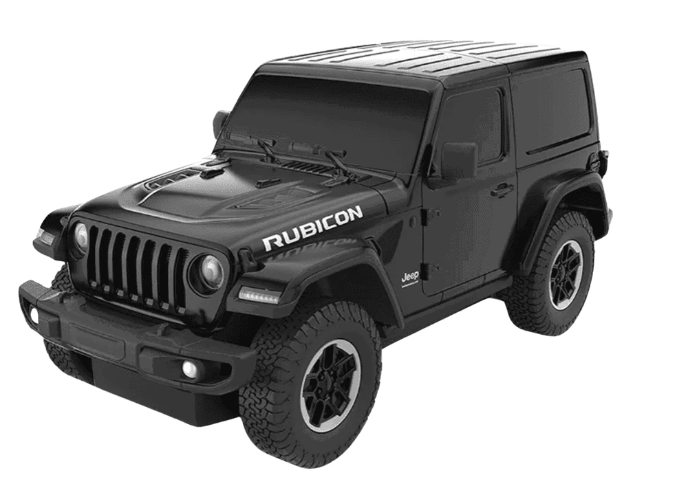 Rastar Nuotoliniu būdu valdomas JEEP Wrangler JL Rubicon modelis