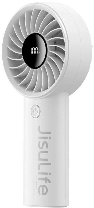 „Jisulife“ nešiojamasis ventiliatorius „Life4“, 3600 mAh, nešiojamas USB ventiliatorius – pilkas