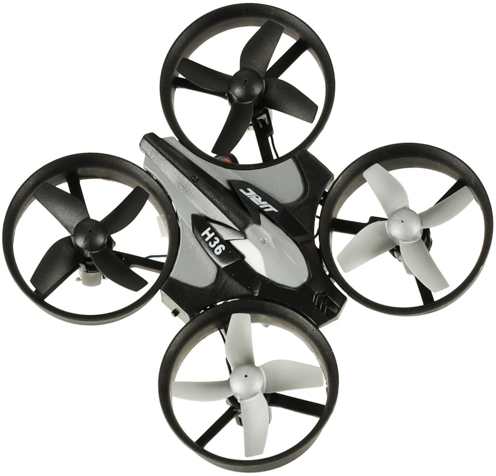 Ikonka JJRC H36 mini 2.4GHz 4CH 6 ašių RC dronas juodas
