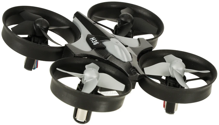 Ikonka JJRC H36 mini 2.4GHz 4CH 6 ašių RC dronas juodas