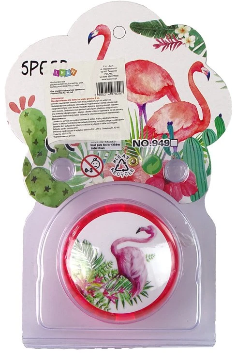 Lean Toys Yoyo su flamingais, rožinė