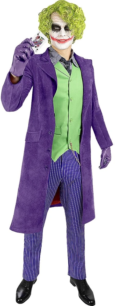 Jokerio kostiumas vyrams – Tamsos riteris (The Dark Knight), Diamond Edition