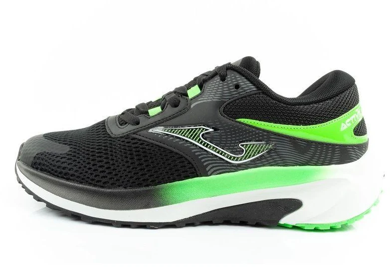 Joma Active vyriški bėgimo bateliai, patogūs, patvarūs, juodi, žali, balti