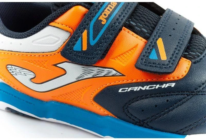 Joma Cancha JR 2633 vaikiški salės futbolo bateliai su lipukais
