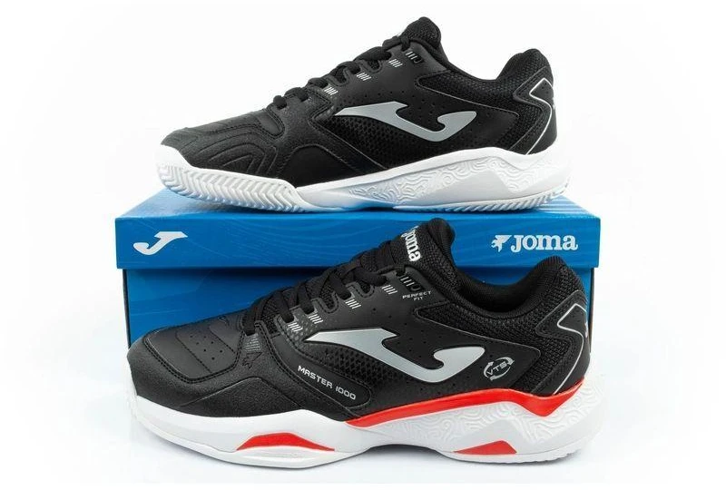 Joma Master vyriški padelio ir teniso bateliai, juodi