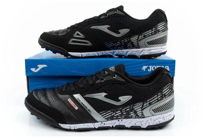 Joma Mundial Turf 2601 futbolo bateliai juodi MUNS2601TF