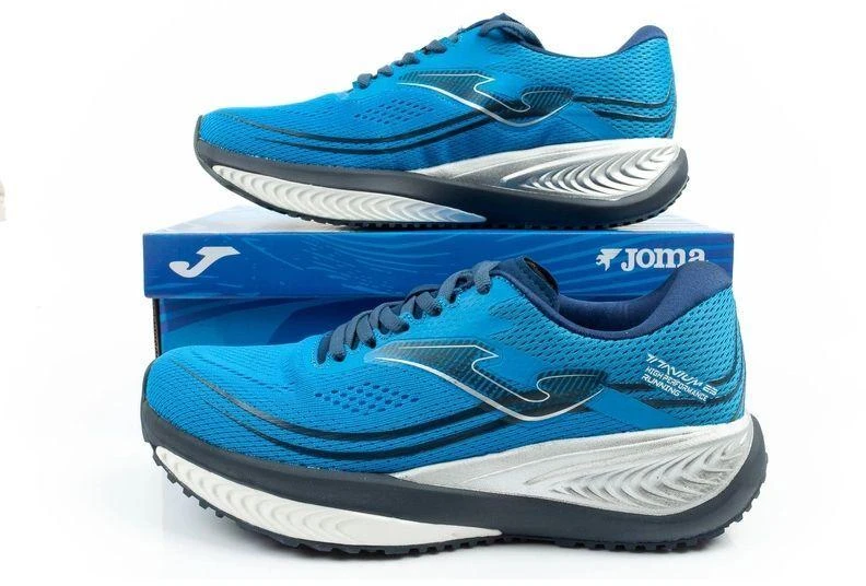 Joma Titanium 2505 vyriški bėgimo bateliai, patogūs ir ilgaamžiai, mėlyni