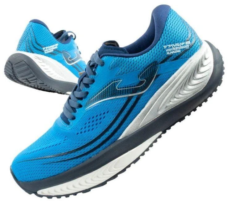 Joma Titanium 2505 vyriški bėgimo bateliai, patogūs ir ilgaamžiai, mėlyni