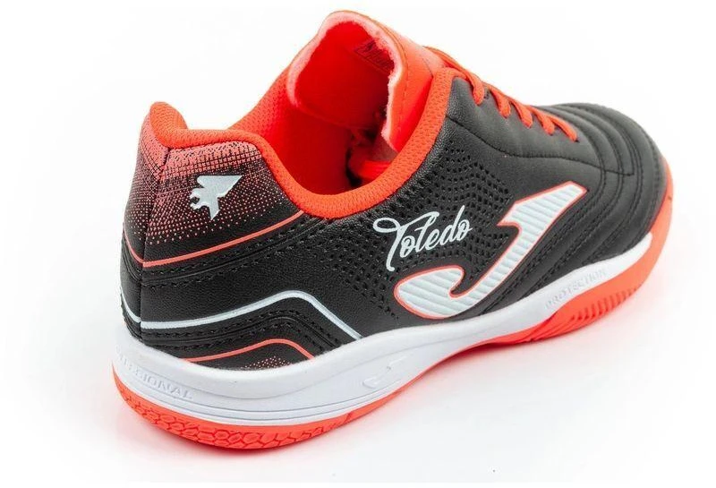Joma Toledo JR 2601 vaikiški futbolo bateliai salės futbolui, juodi