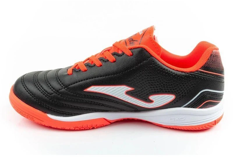 Joma Toledo JR 2601 vaikiški futbolo bateliai salės futbolui, juodi