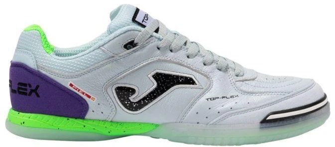 Joma Top Flex 2505 salės futbolo batai balti ir violetiniai TOPW2505IN
