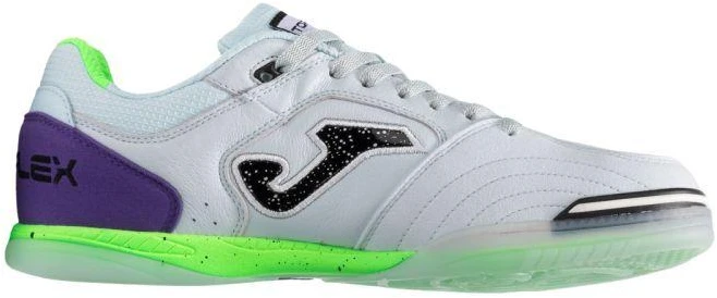 Joma Top Flex 2505 salės futbolo batai balti ir violetiniai TOPW2505IN