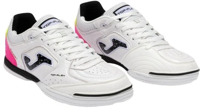 Joma Top Flex 2532 Salės futbolo bateliai balti ir juodi TOPW2532IN